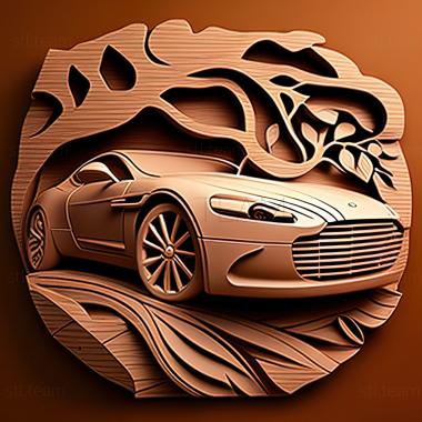 3D model Aston Martin DB9 (STL)